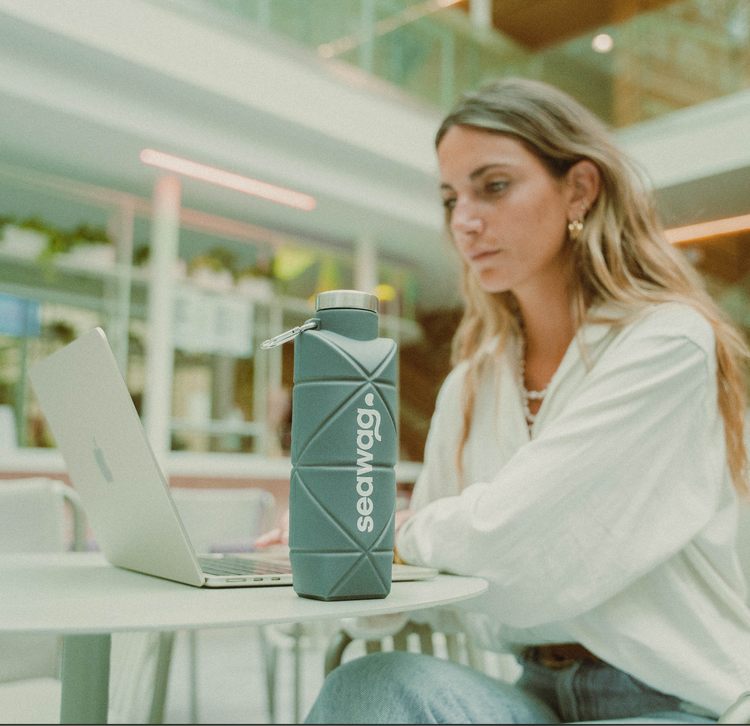Foldable Bottle Grey