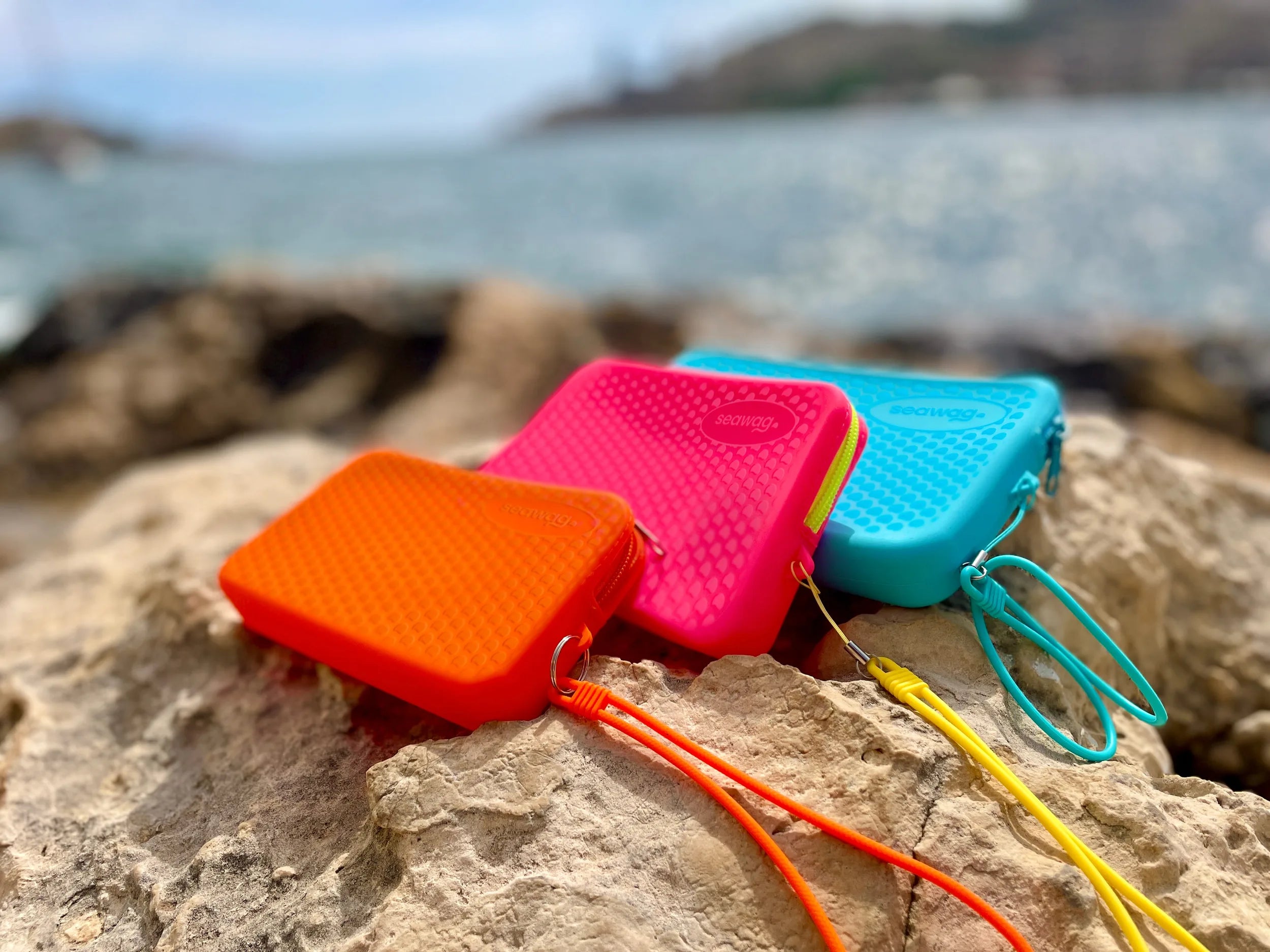 Silicone Pocket | Splash-proof Blue