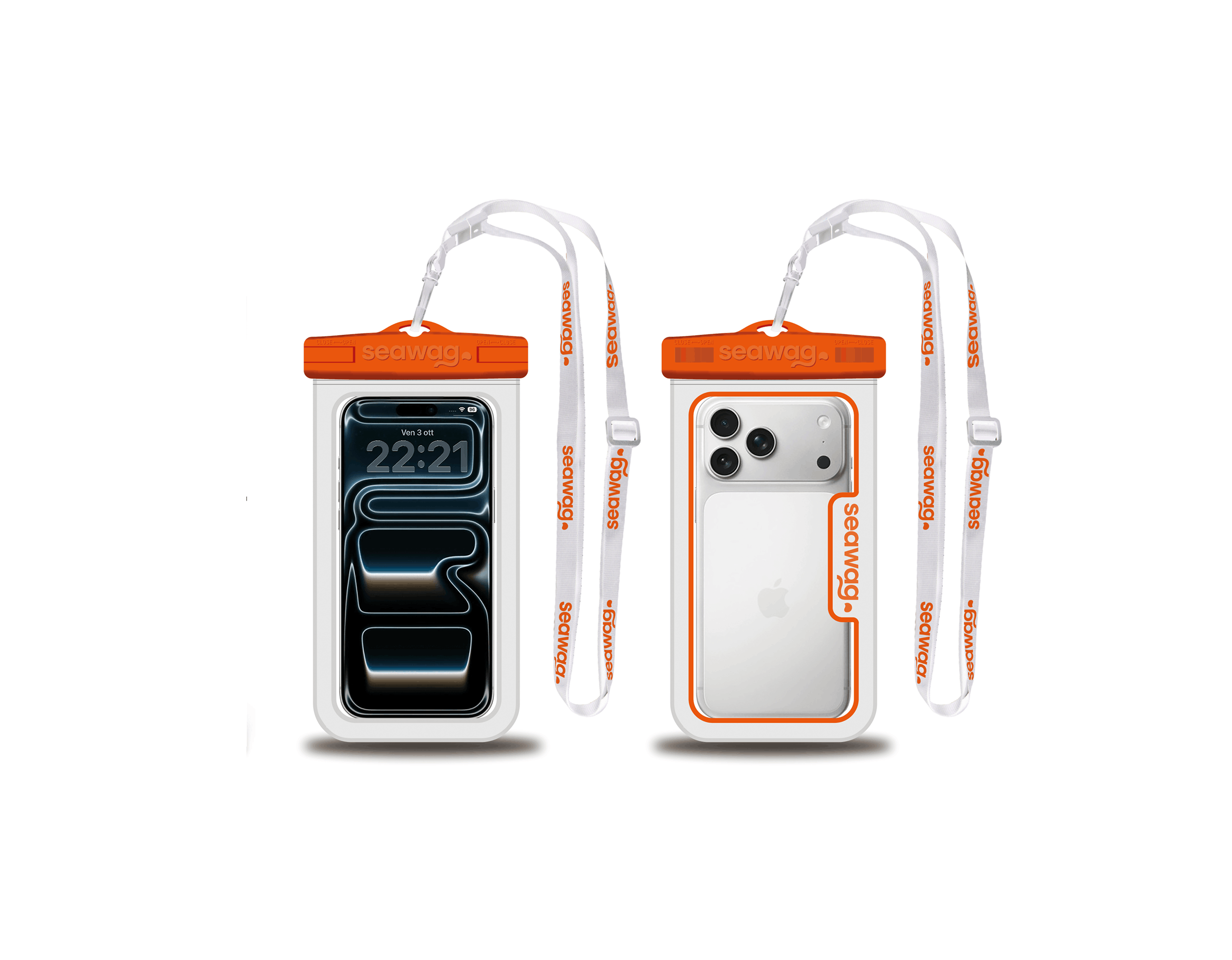 NEXT Orange & White